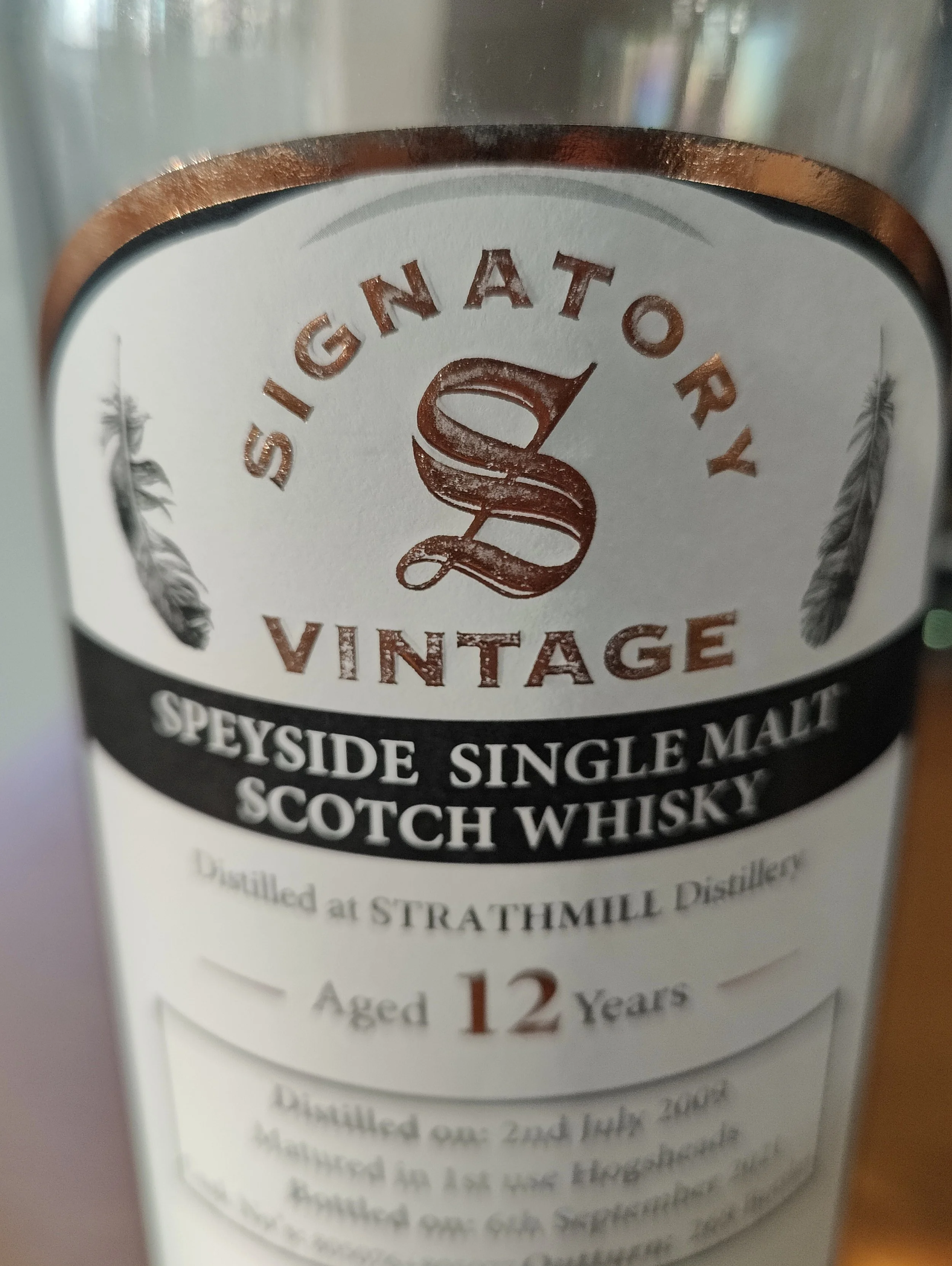 Signatory Vintage Strathmill 12yo — Dramface